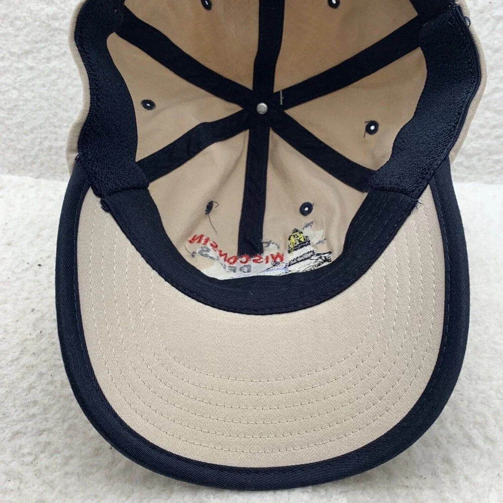 Dells Wisconsin Fitted Hat Unisex Adults S/M Small Medium Lighthouse Great Lakes